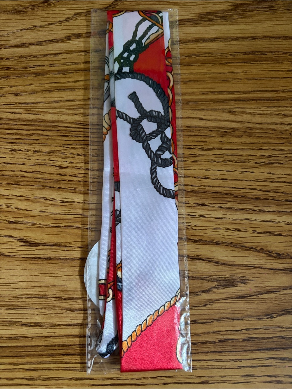 Set of 5 Printed Twilly Scarfs - Picture 6 of 8